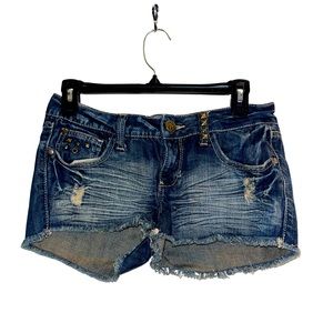 Decree denim shorts